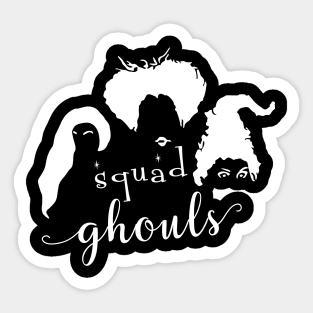 Squad Ghouls Tshirt - Hocus Pocus Witches Squad Sticker